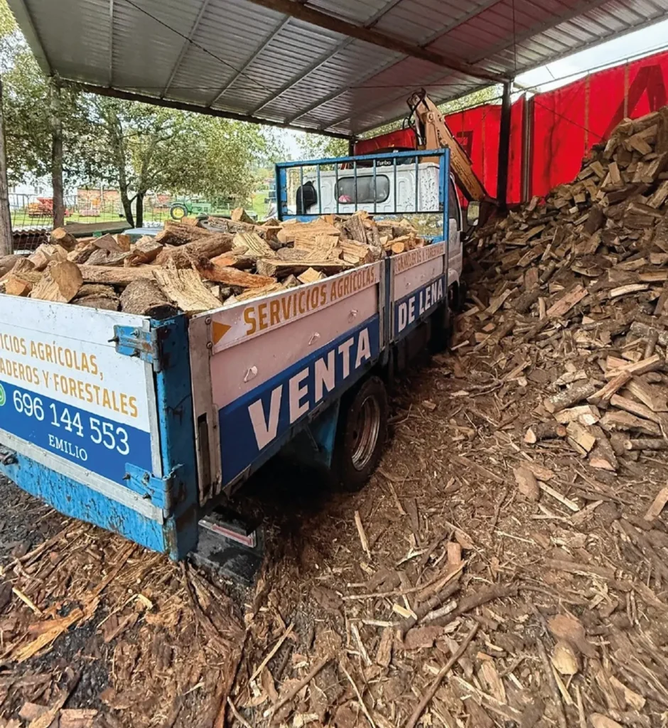 venta leña santiago de compostela